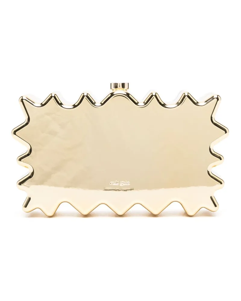 Cult Gaia Paloma Clutch - Gold Gold