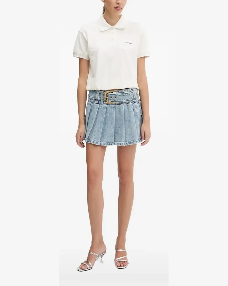 Miss Sixty ANGEL WINGS Poloshirt mit Kordeldetail - Weiß Weiß