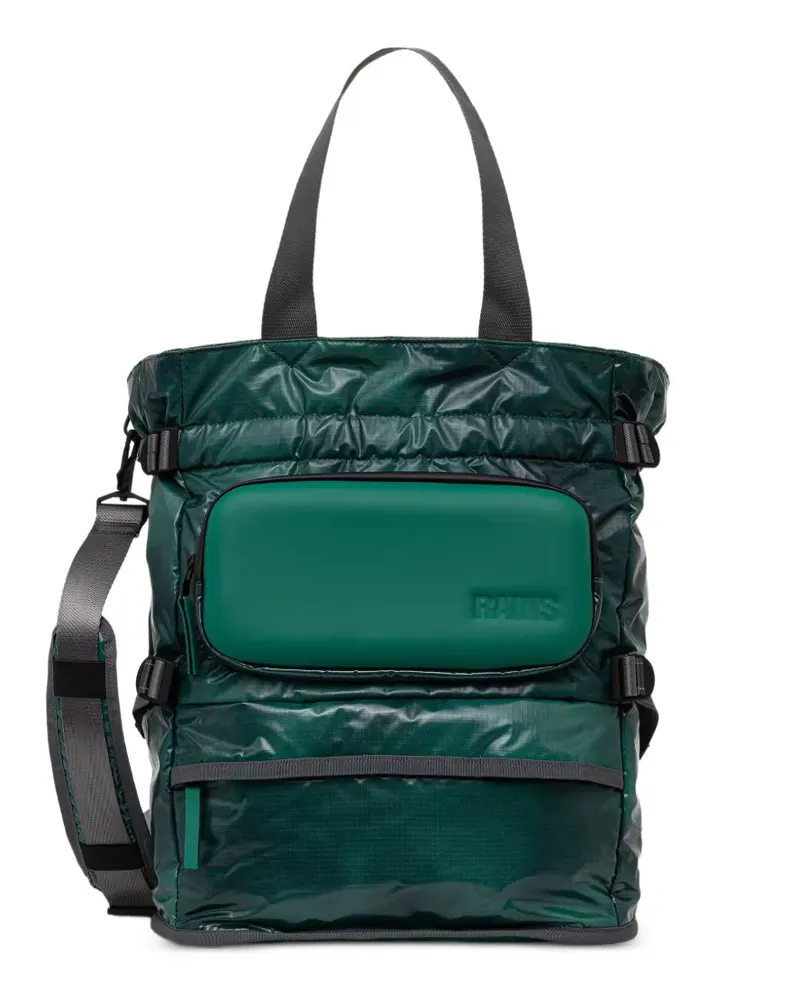 RAINS Gesteppter Sibu Shield Ripstop-Tote Bag - Grün Grün