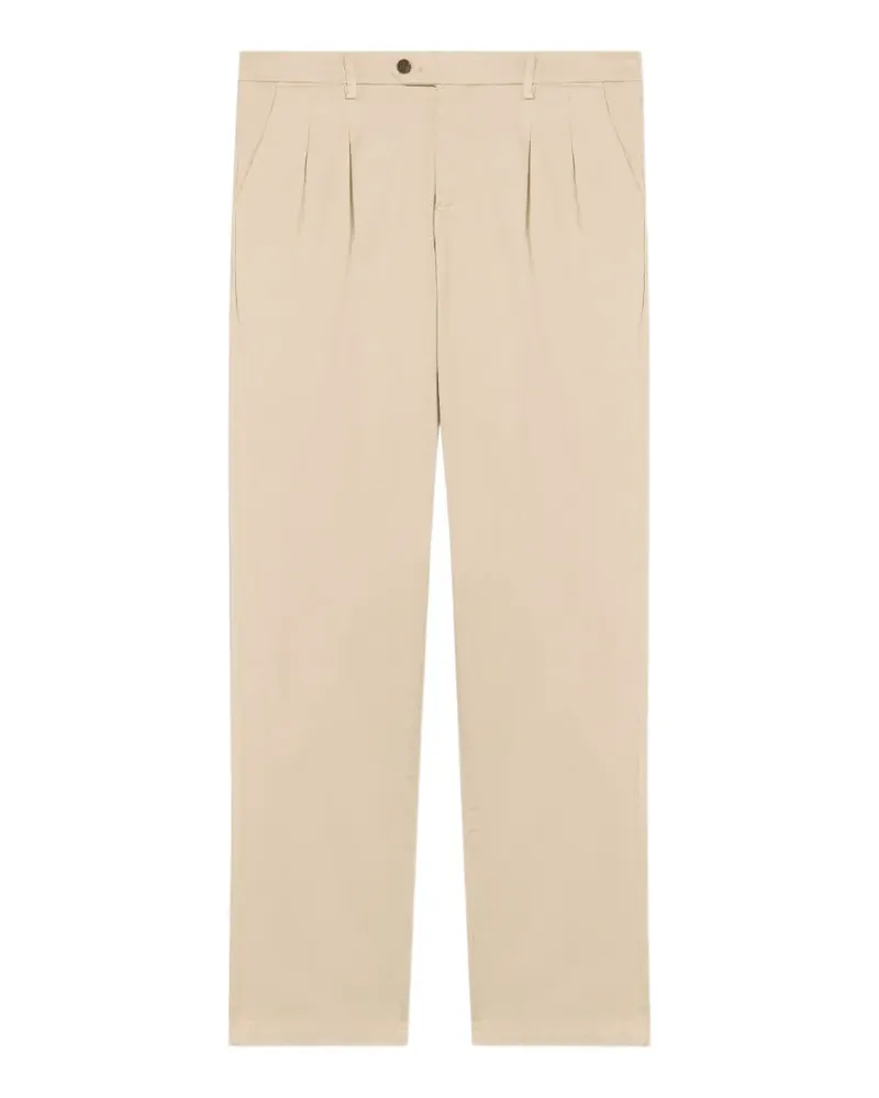 Brooks Brothers double-pleat trousers - Nude Nude