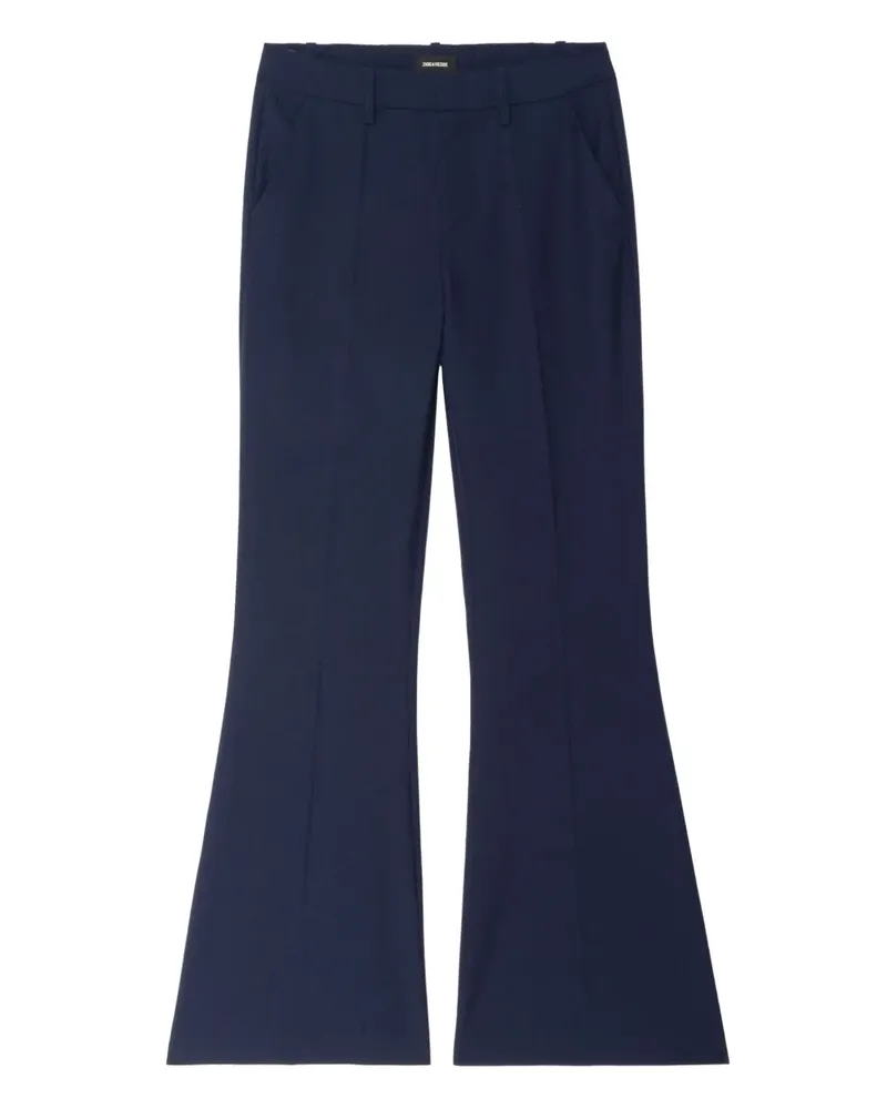 Zadig & Voltaire Ausgestellte Hose - Blau Blau
