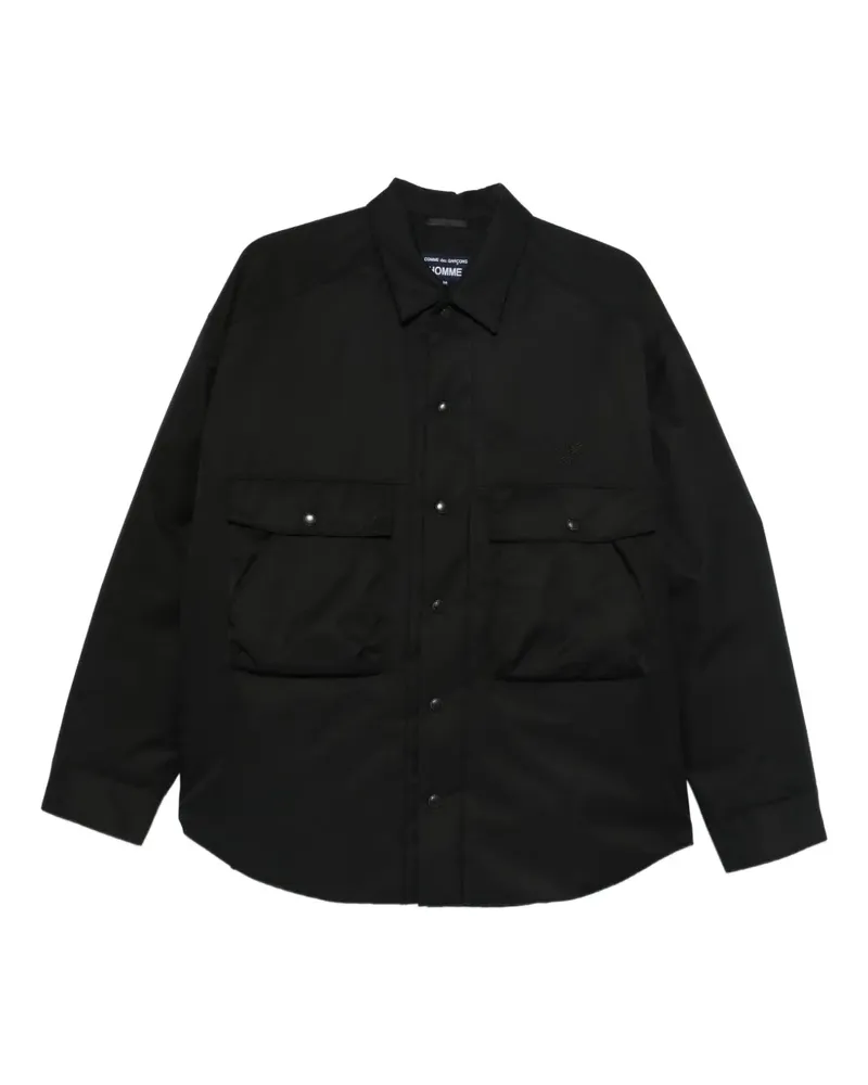 Comme des Garçons flap-pocket jacket - Schwarz Schwarz