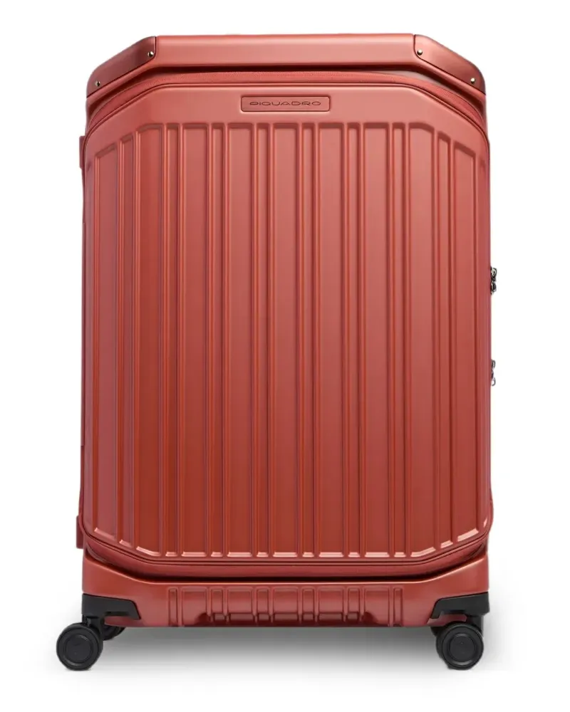 Piquadro medium expandable hardside suitcase - Rot Rot