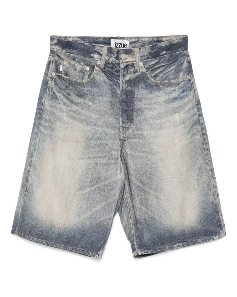 Izzue Klassische Jeans-Shorts - Blau Blau