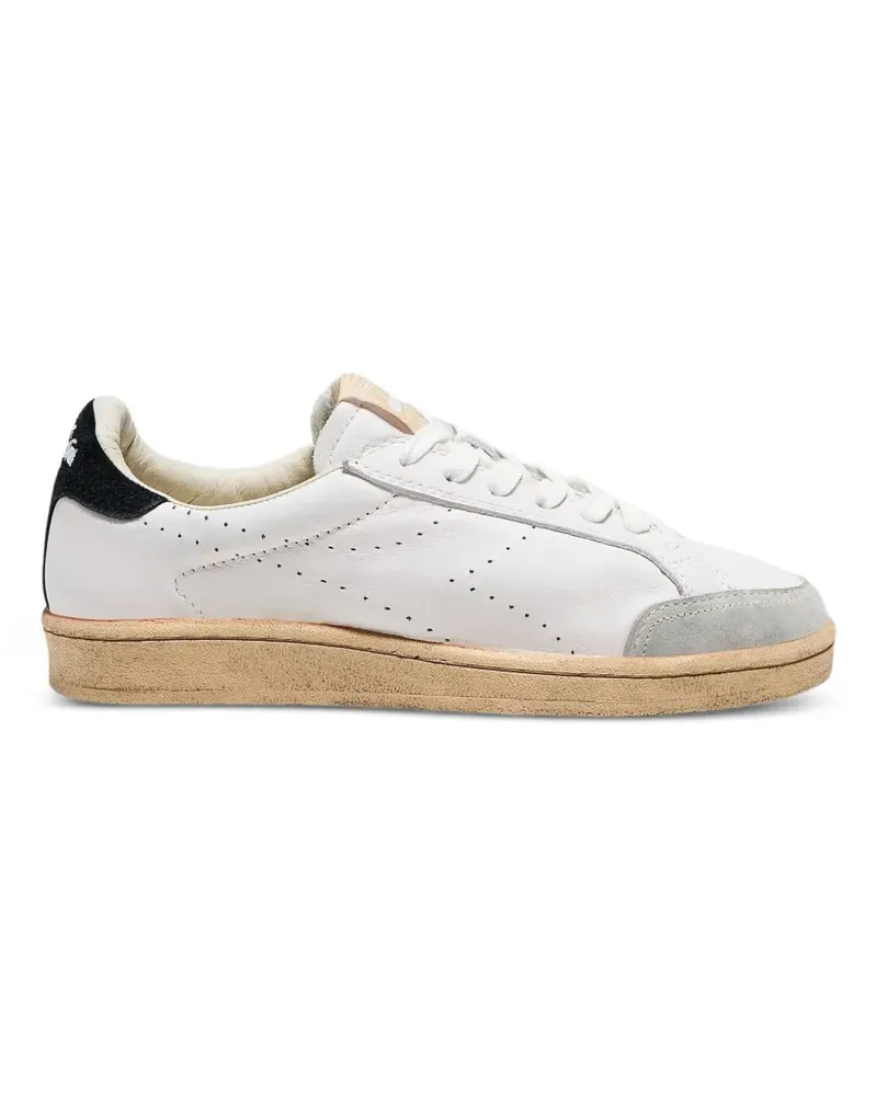 Diadora Perforierte Sneakers - Weiß Weiß