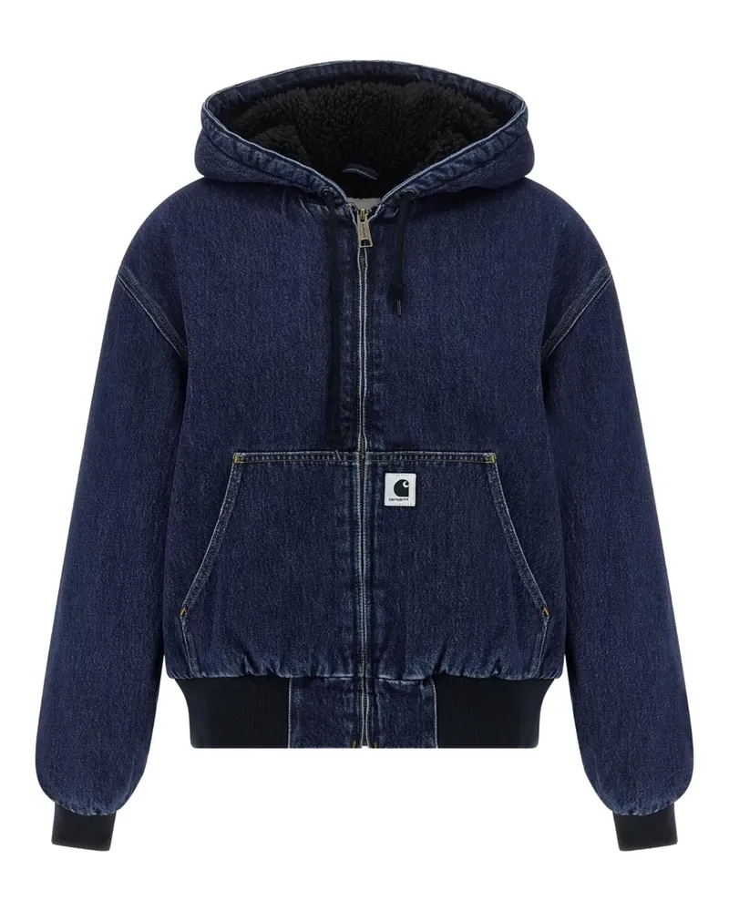 Carhartt WIP Active hooded denim jacket - Blau Blau