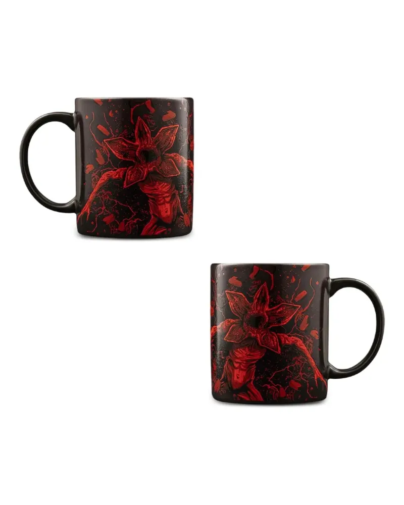 Bialetti x Netflix Stranger Things Keramiktassen (2er-Set) - Schwarz Schwarz