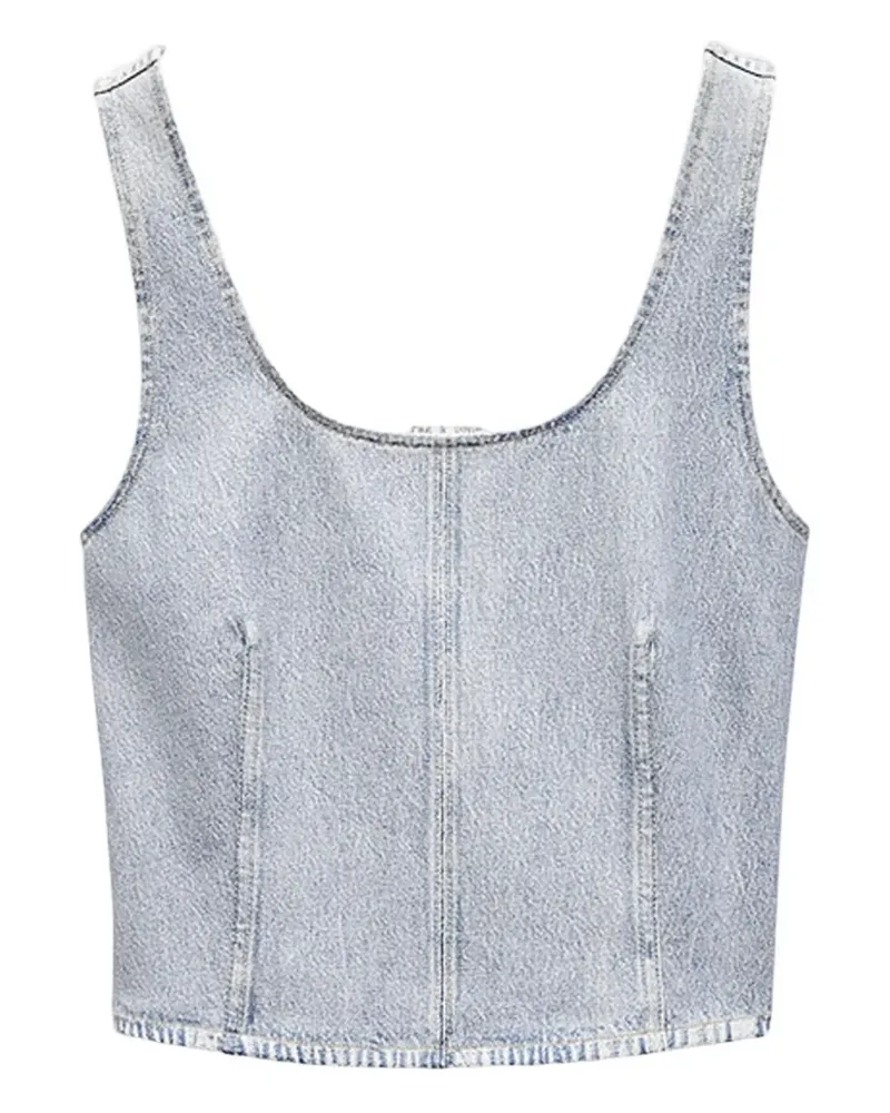 Rag & Bone Weste aus Denim - Blau Blau