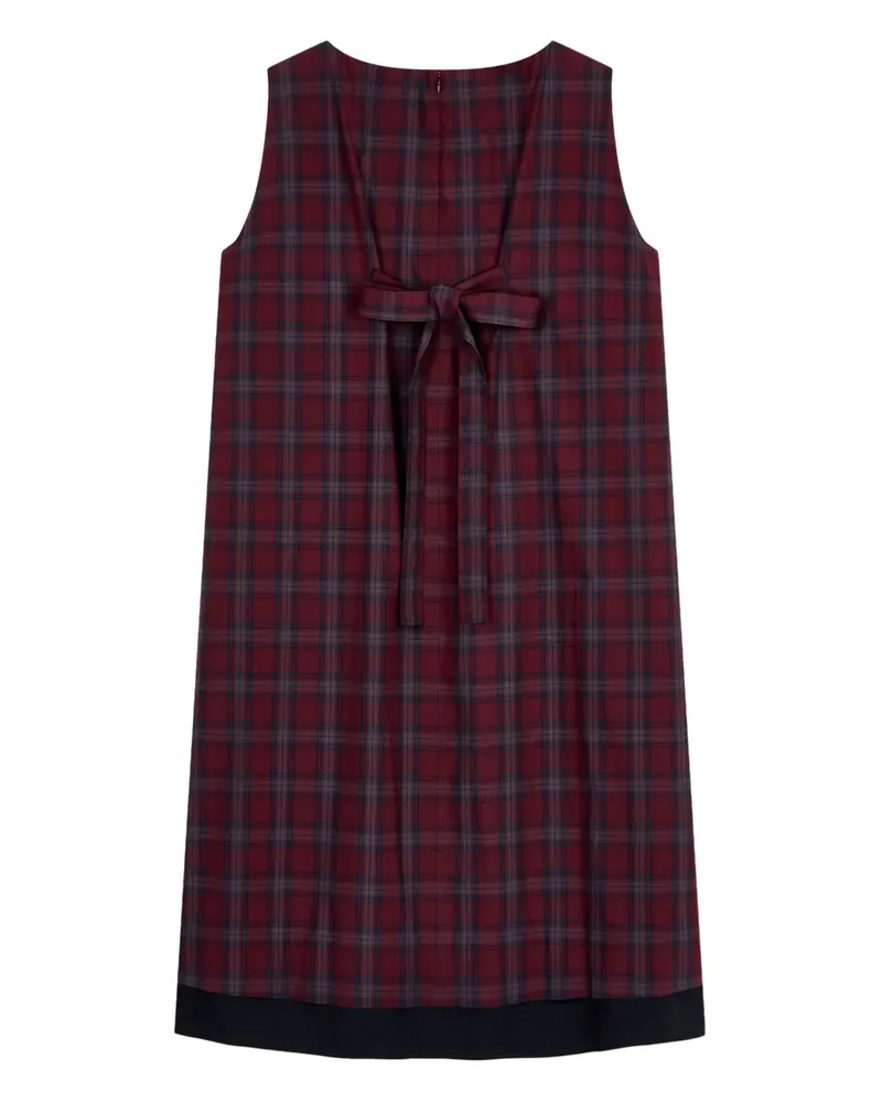 STUDIO TOMBOY Kariertes Kleid - Rot Rot