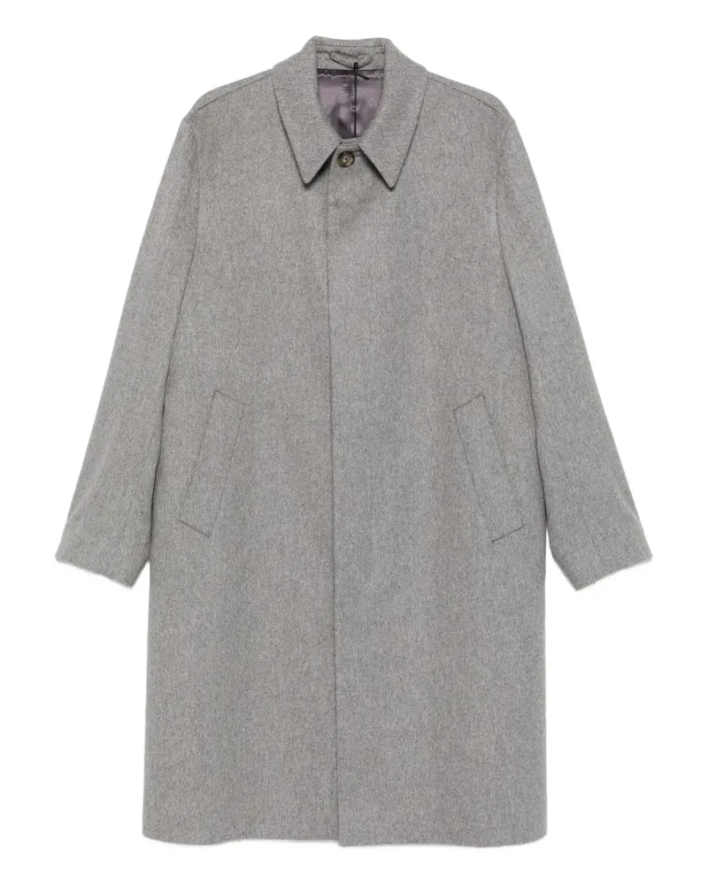 LARDINI Mantel mit Knopfleiste - Grau Grau