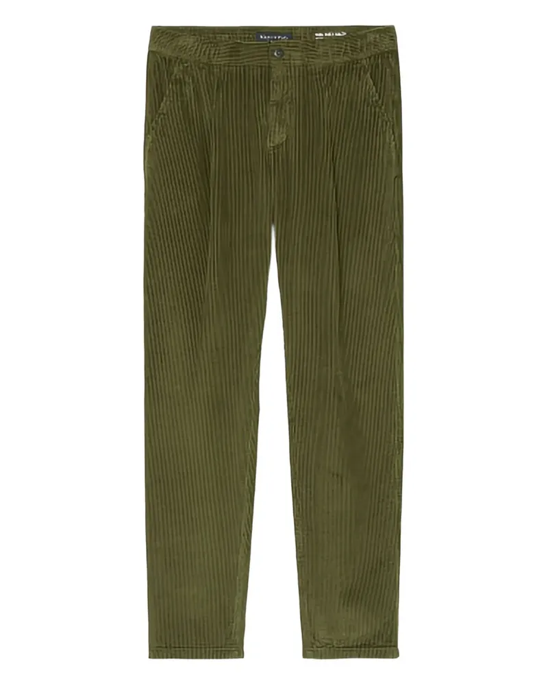 Marc O'Polo Cordhose mit Abnähern - Grün Grün