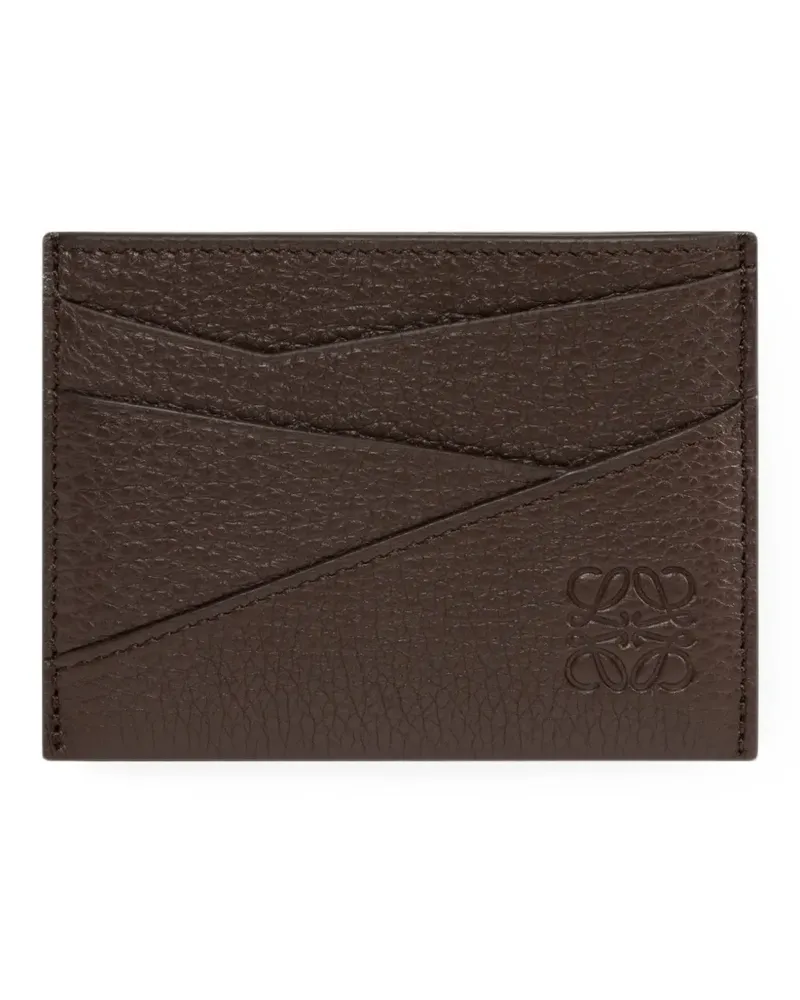 Loewe Puzzle Edge cardholder - Braun Braun