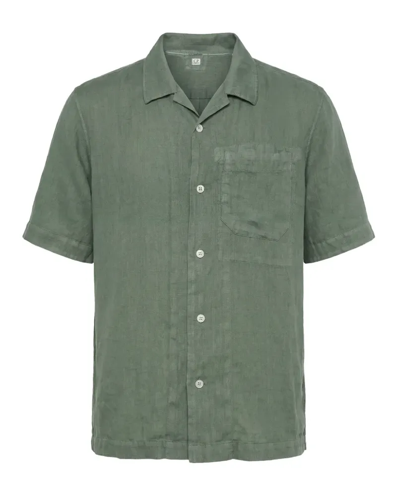 C.P. Company short-sleeve chest-pocket shirt - Grün Grün