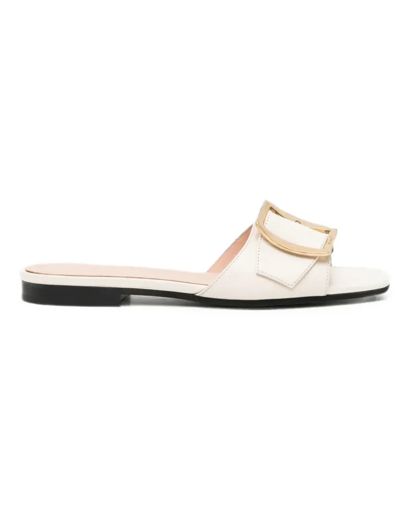 Bally buckle-detail sandals - Weiß Weiß