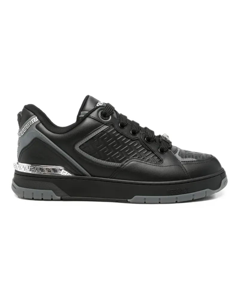 Versace Biggie Basket Sneakers - Schwarz Schwarz