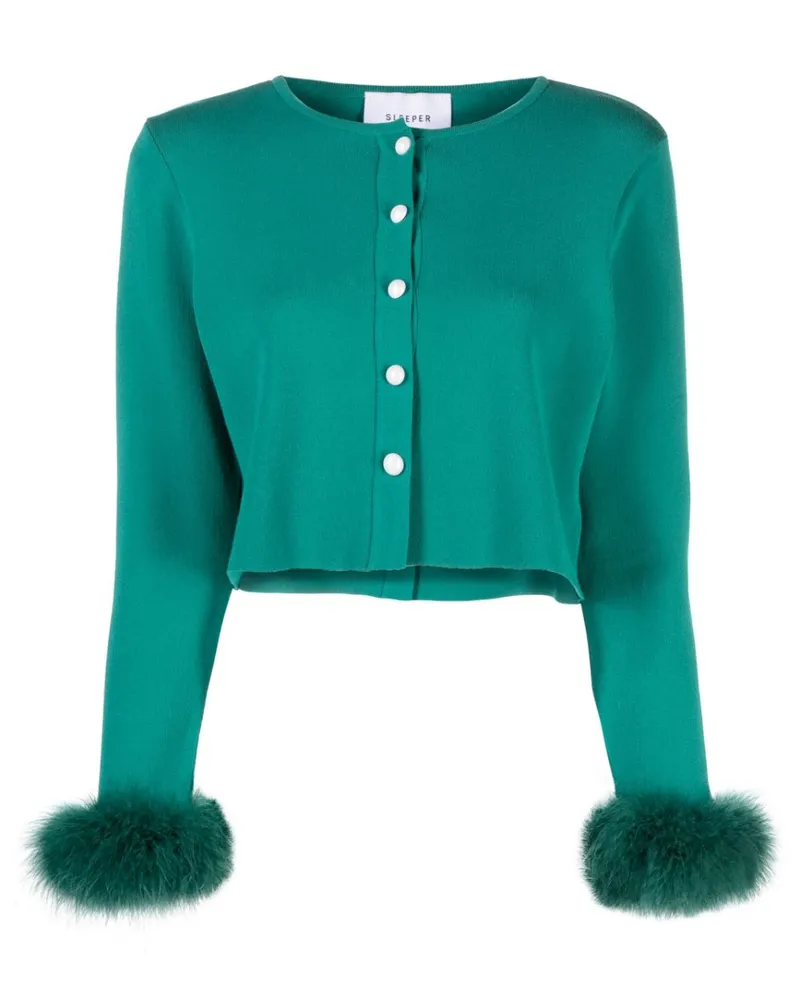 SLEEPER Cardigan - Grün Grün