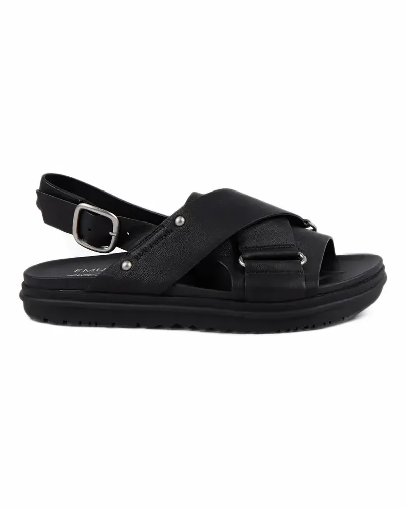 EMU Faye flat sandals - Schwarz Schwarz