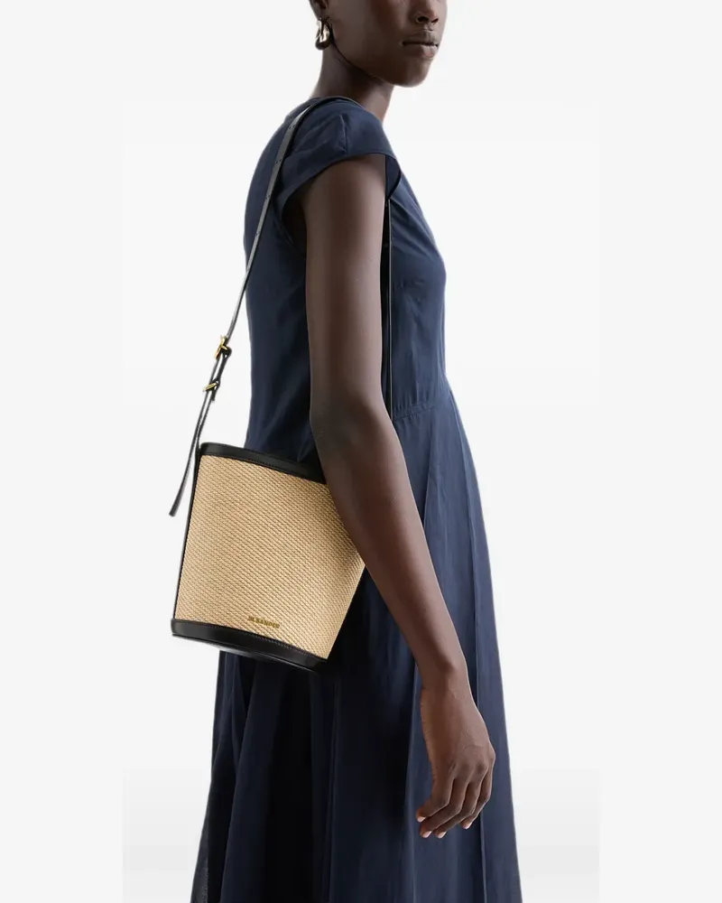 Jil Sander Cannolo Beuteltasche - Nude Nude