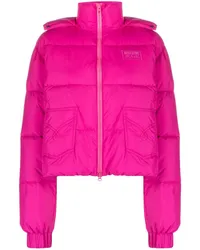 Moschino Jacke mit Logo-Stickerei Rosa