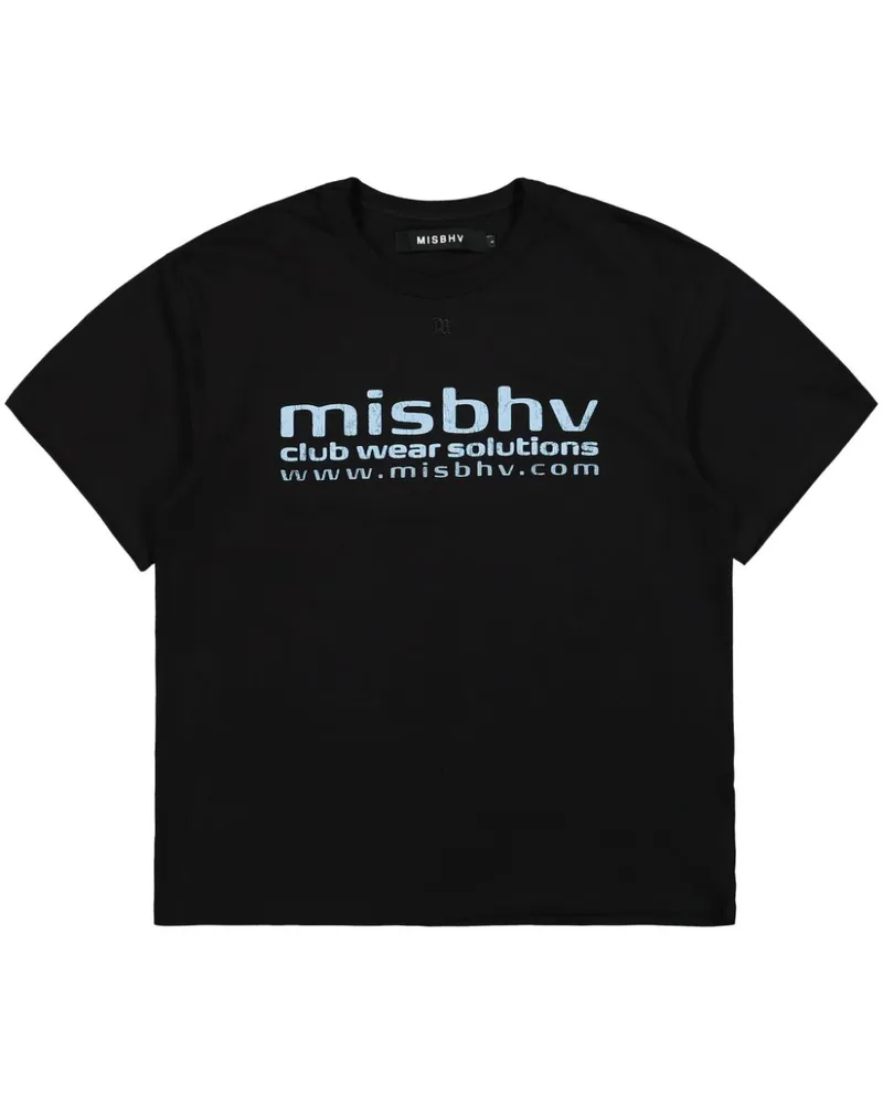 MISBHV Homepage T-Shirt - Schwarz Schwarz