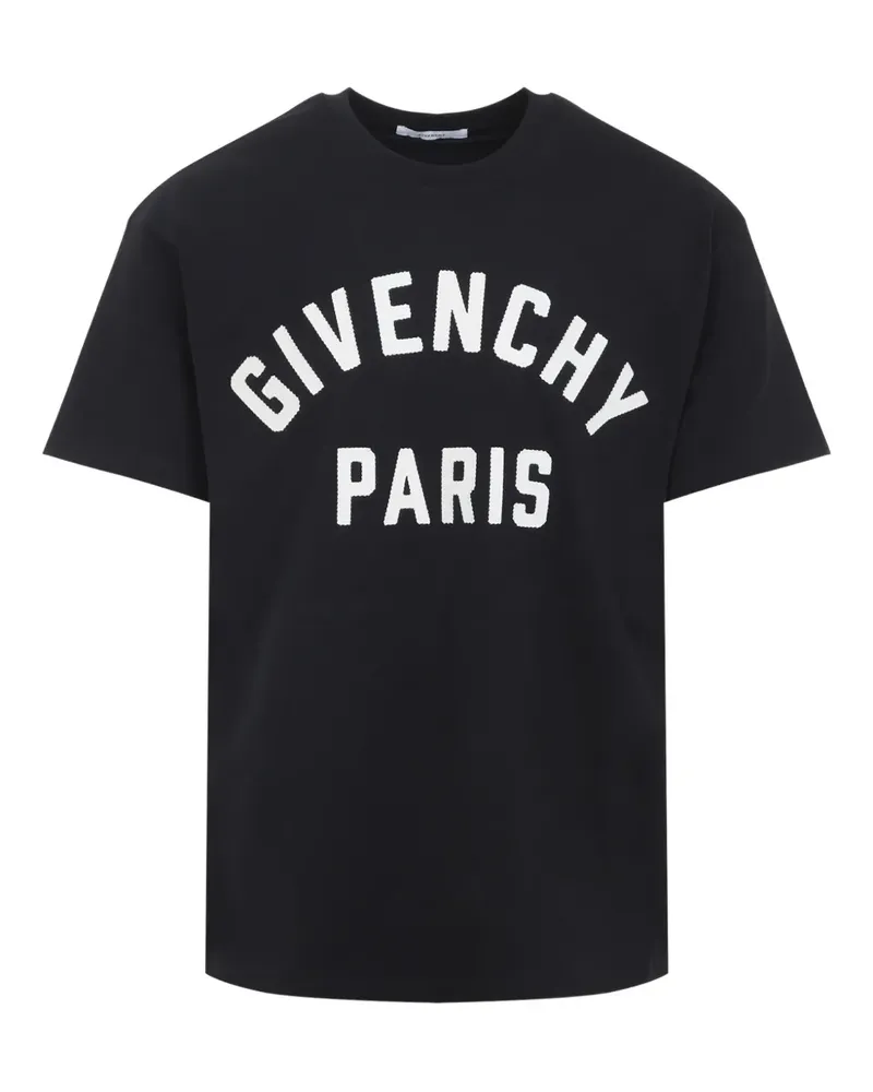 Givenchy T-Shirt mit Logo-Print - Schwarz Schwarz