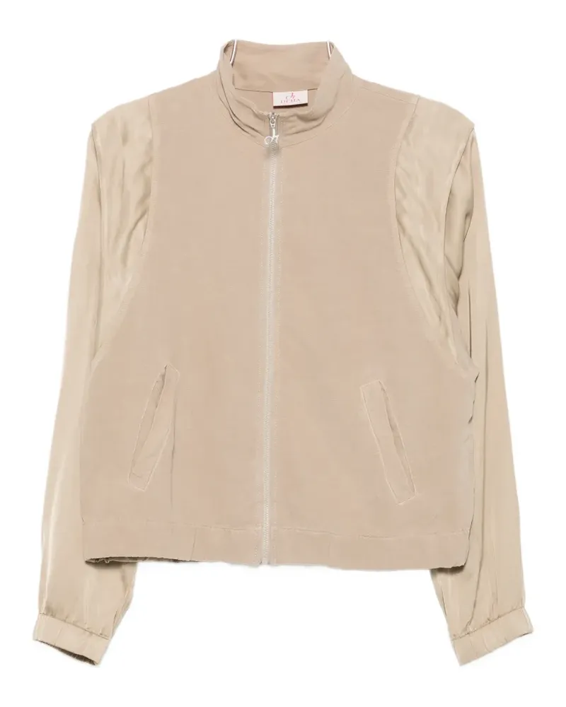 Deha zip-up jacket - Nude Nude