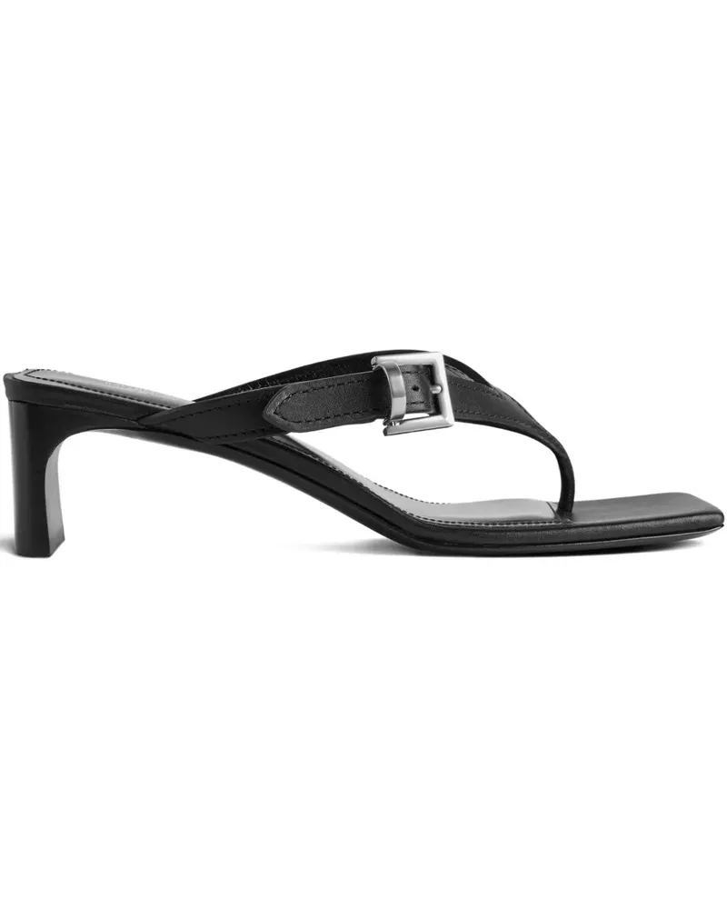 Balenciaga Sandalen mit eckiger Kappe 55mm - Schwarz Schwarz