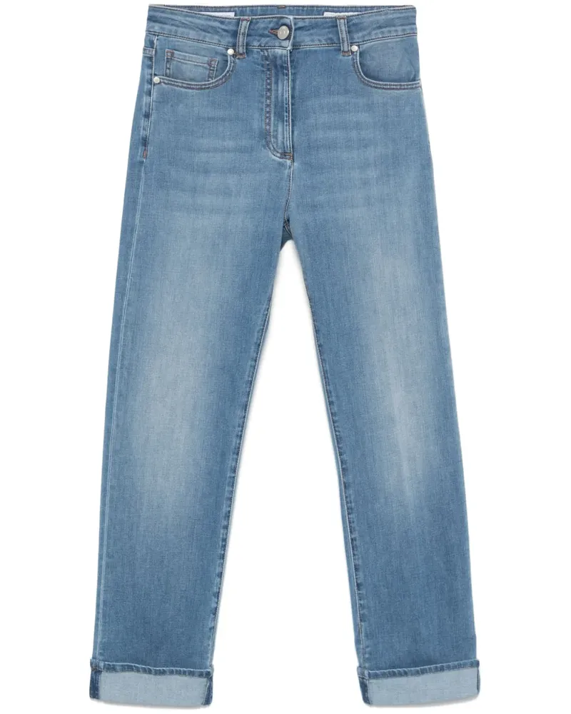 Peserico Jeans mit geradem Bein - Blau Blau