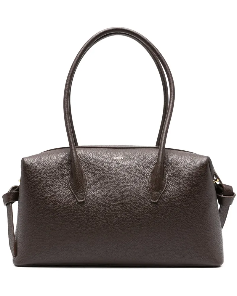 YUZEFI Brioche XS Schultertasche - Braun Braun