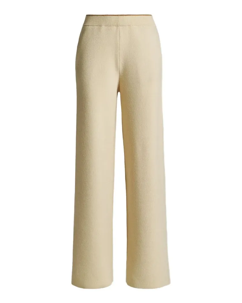 Kiton Strickhose mit geradem Bein - Nude Nude
