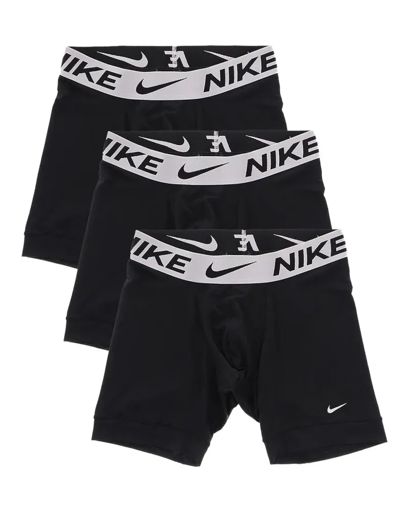 Nike Dri-Fit Essential Micro Boxershorts (3er-Set) - Schwarz Schwarz