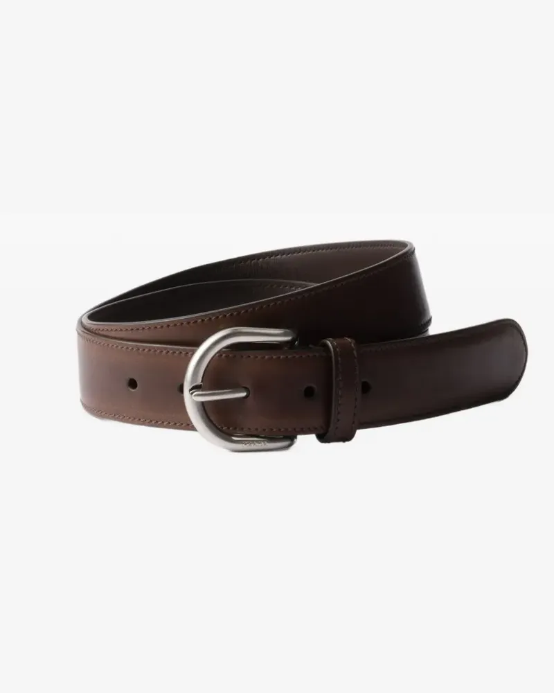 Prada Klassischer Gürtel - Braun Braun