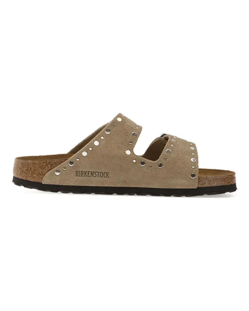 Birkenstock Arizona Sandalen mit Nieten - Nude Nude