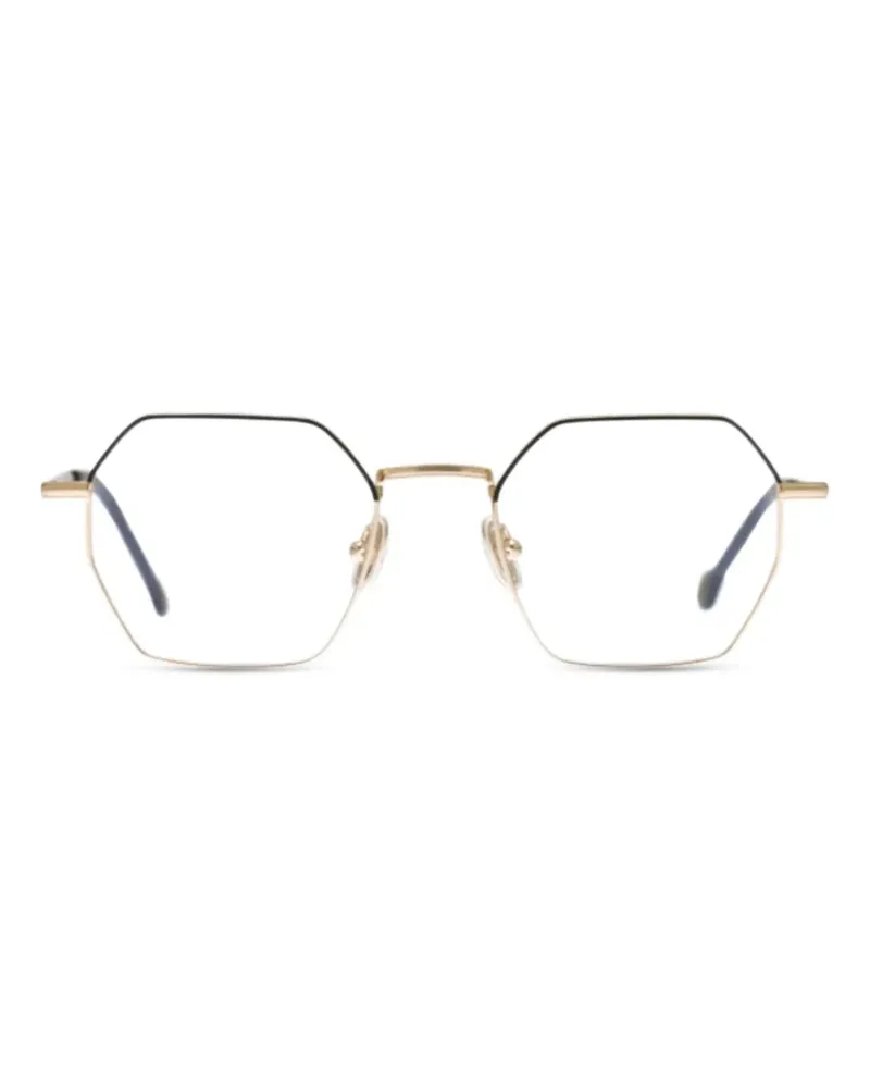 Kyme Jude Brille mit geometrischem Gestell - Gold Gold