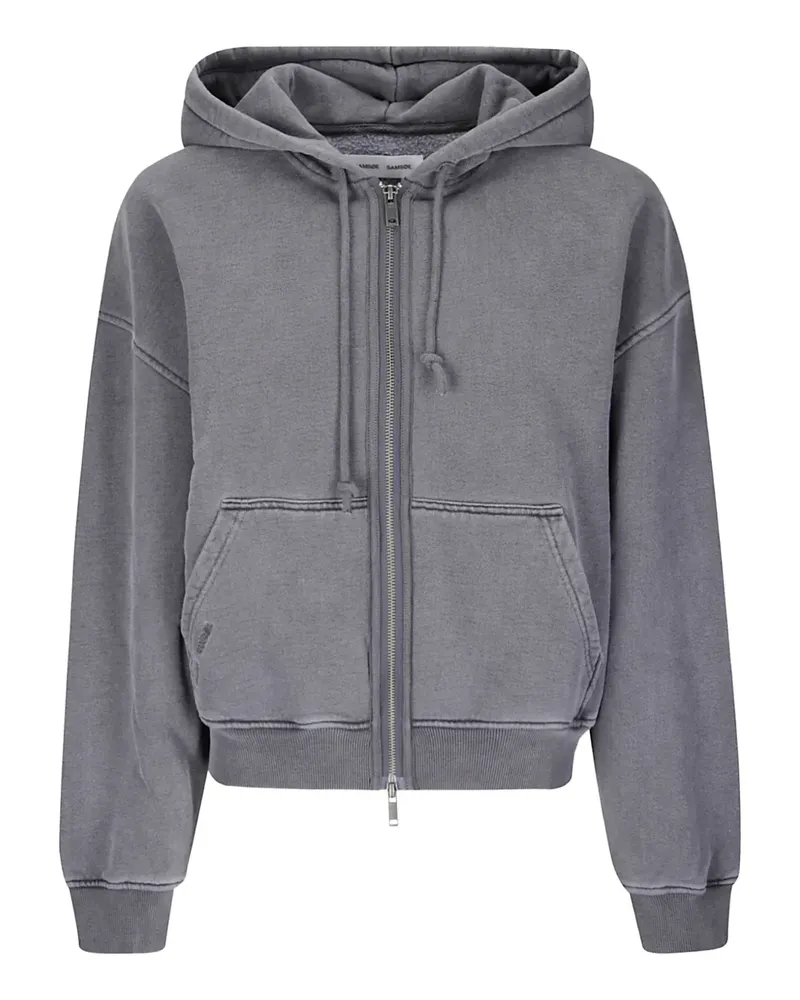 Samsøe & Samsøe Sava Hoodie mit Reißverschluss - Grau Grau