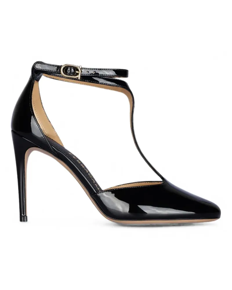 Ferragamo T-bar stiletto pumps - Schwarz Schwarz