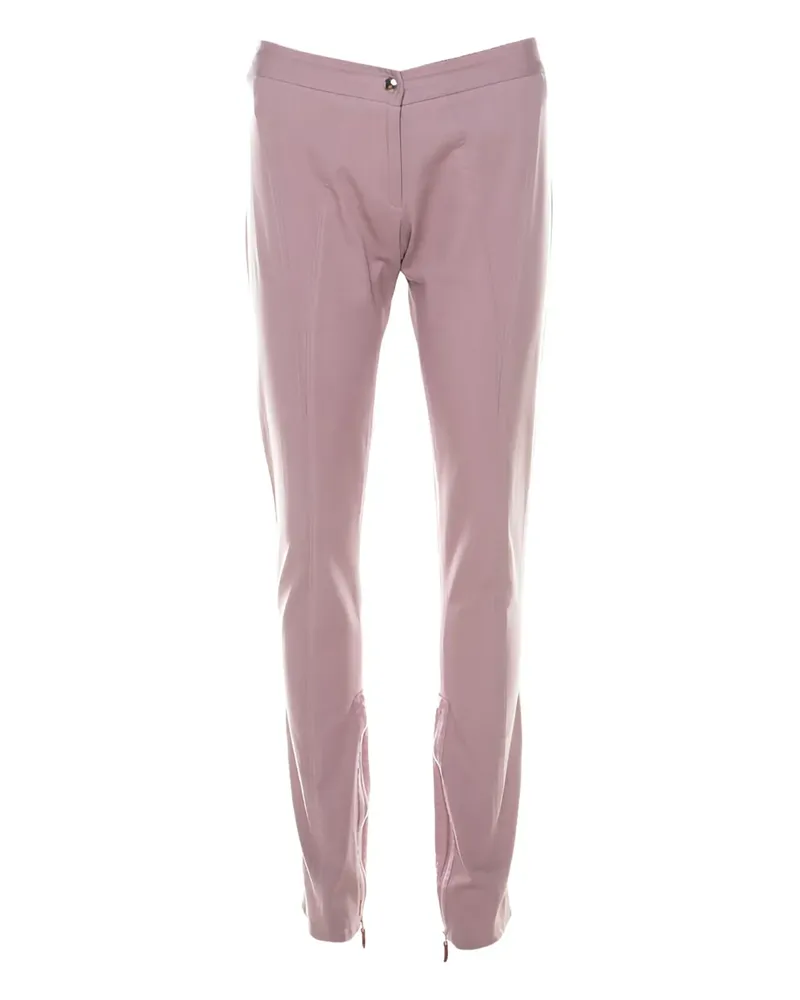 Ermanno Scervino Pre-owned Hose mit Reißverschlussdetail - Violett Violett