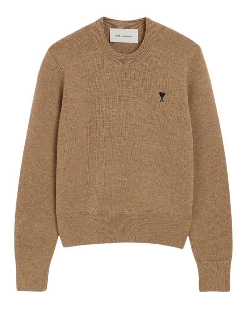 AMI Paris Ami de Coeur Pullover - Braun Braun
