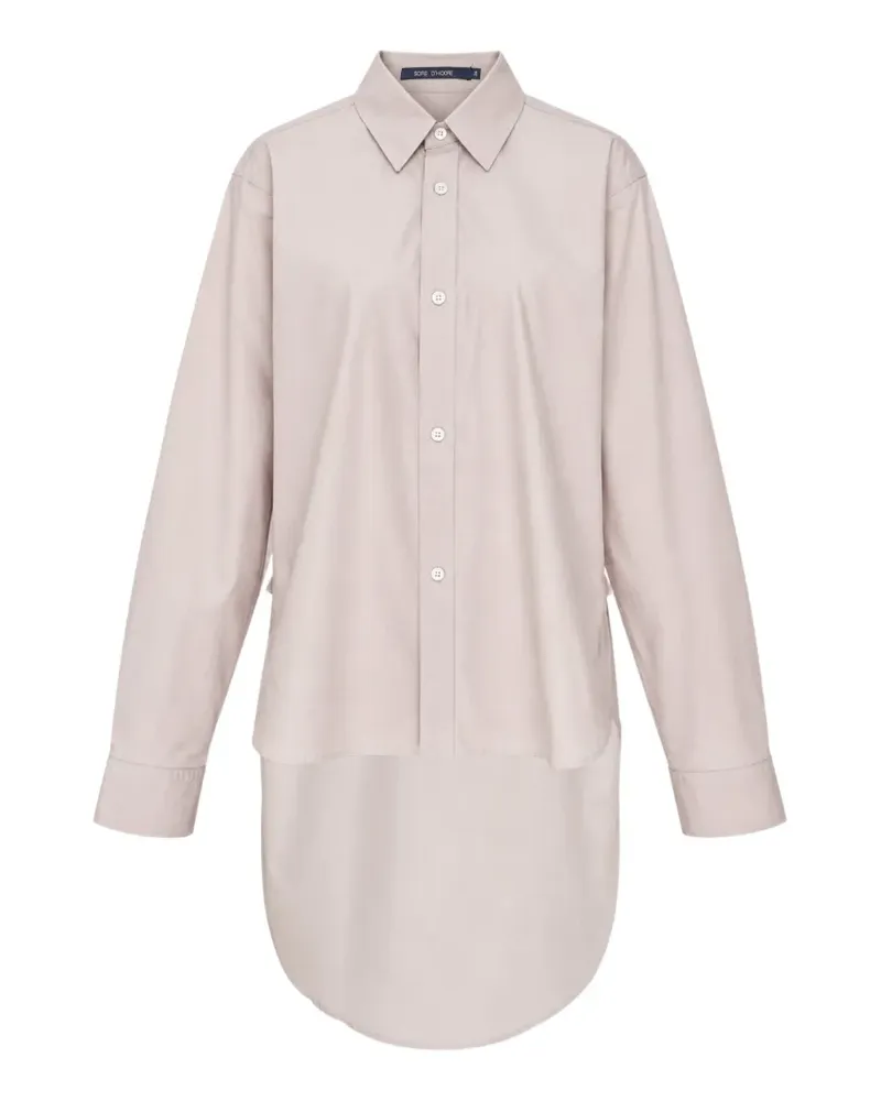 Sofie D'Hoore layered-effect long-sleeve shirt - Rosa Rosa