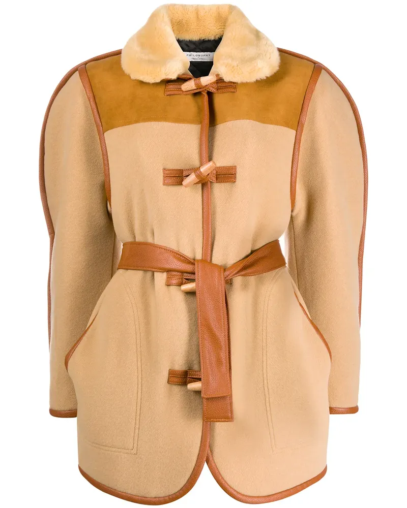 Philosophy Di Lorenzo Serafini Montgomery' Mantel - Nude Nude