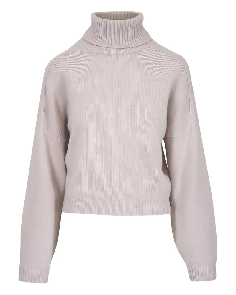 Le Kasha 1918 Hellbeige-Strick mit Rollkragen - Nude Nude