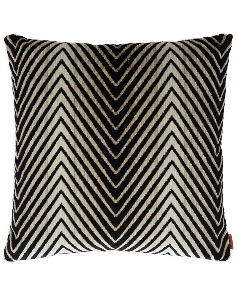 Missoni Home Kleines Ziggy Kissen - Schwarz Schwarz