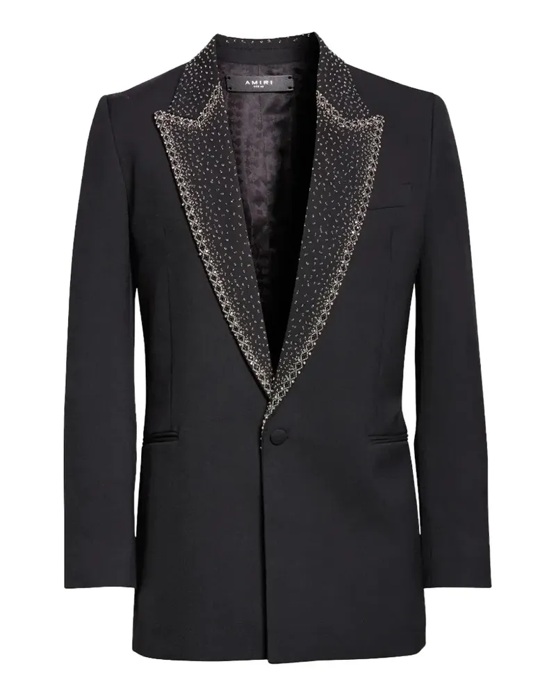 Amiri embellished tuxedo blazer - Schwarz Schwarz