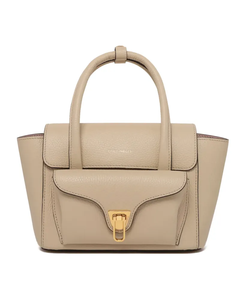 Coccinelle Shopper mit Logo - Nude Nude