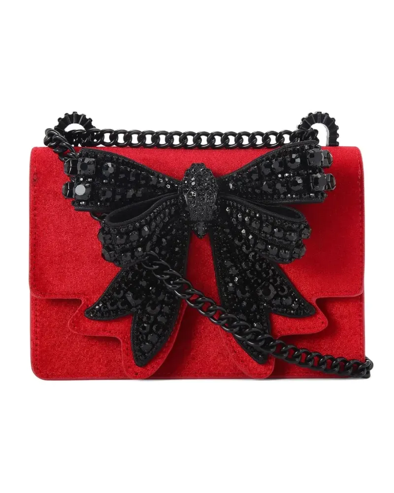 Kurt Geiger Kleine Bow Shoreditch Schultertasche - Rot Rot