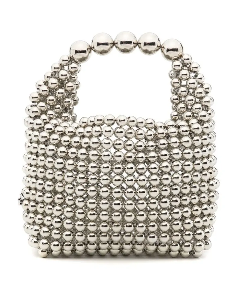 0711 Mini Jodie Handtasche - Silber Silber