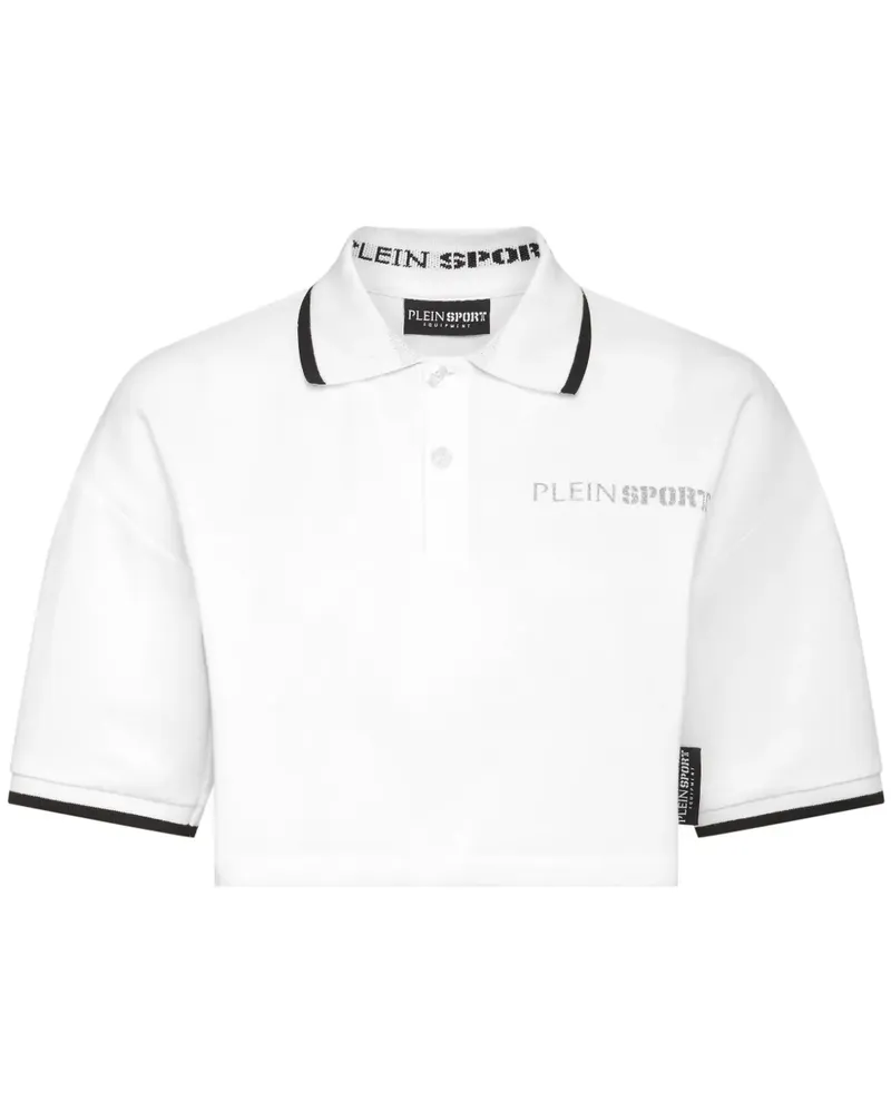 Philipp Plein Poloshirt mit Logo-Print - Weiß Weiß