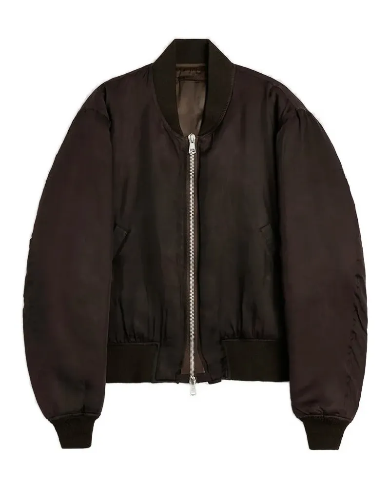 Our Legacy wax-dipped reversible bomber jacket - Braun Braun