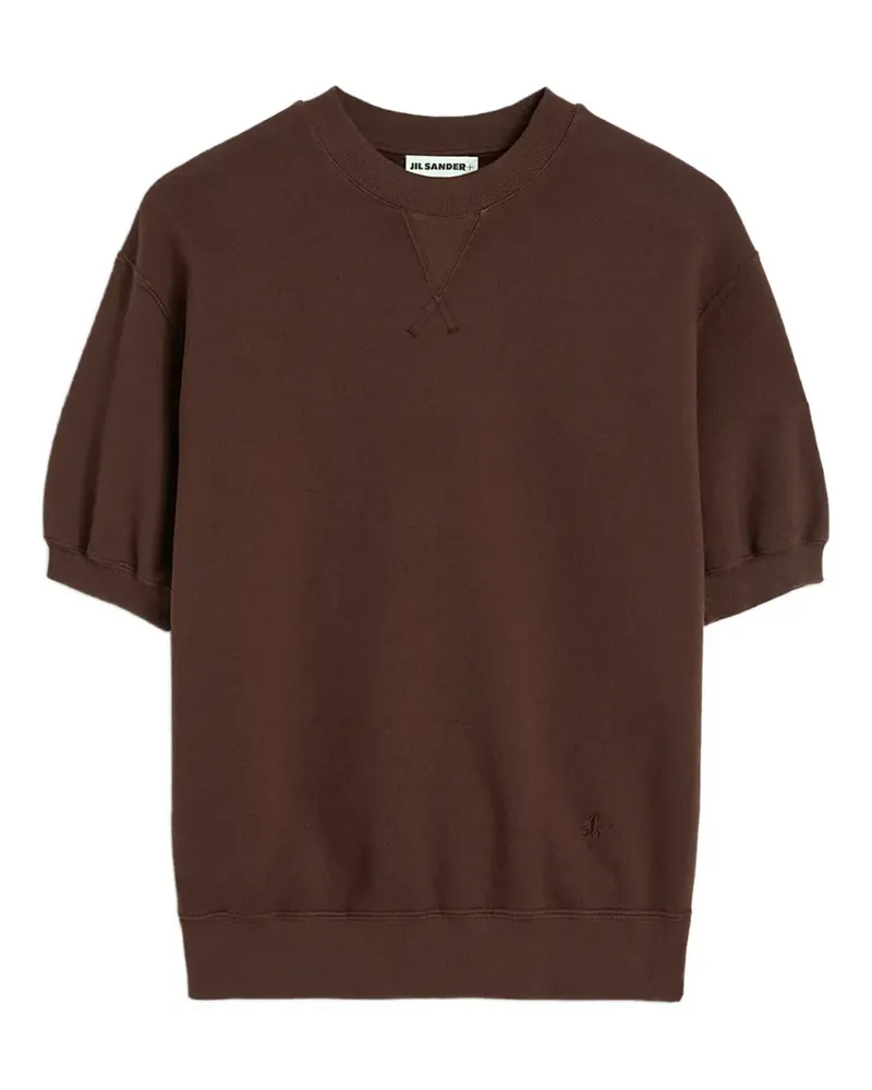Jil Sander T-Shirt aus Frottee - Braun Braun