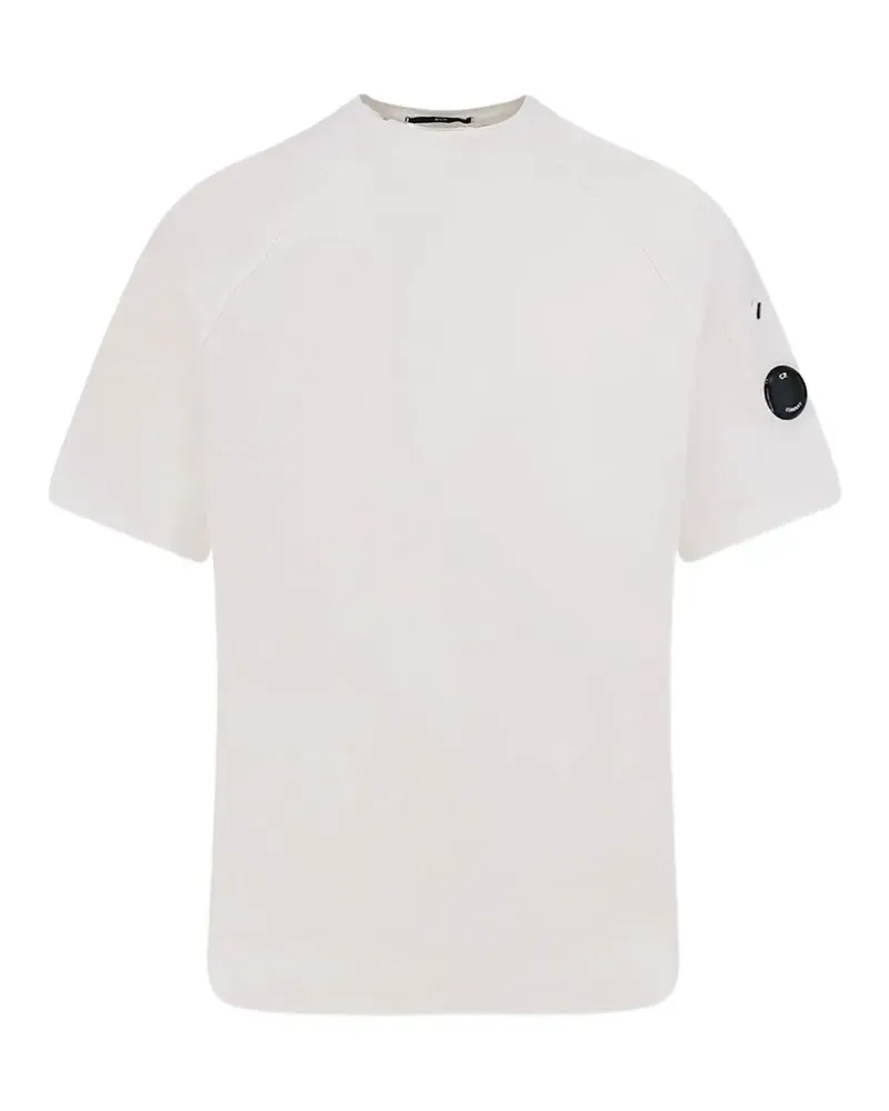 C.P. Company T-Shirt mit Linsen-Detail - Nude Nude
